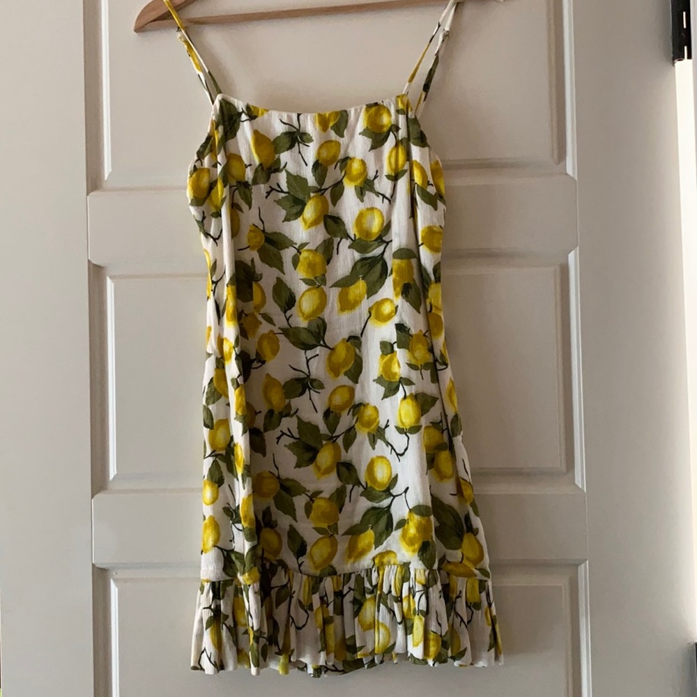 Lemon mini dress